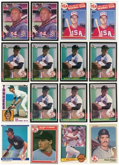 1980s Hall of Famers and Superstars Rookie Card Collection of (30)